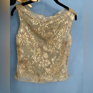 Y2K See through elegant top. Size S Victoria secret brand moda international